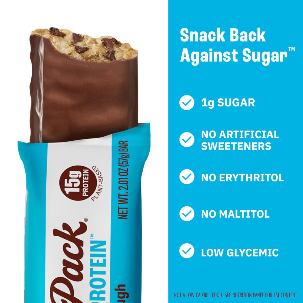 Munk Pack Cookie Dough Probiotic Bar on the go during travel scenario
