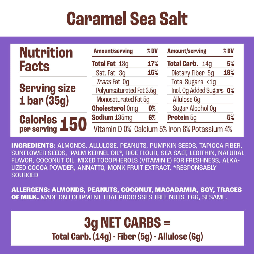 Munk Pack Nut & Seed Bars package close-up highlighting gluten-free and low-carb benefits.