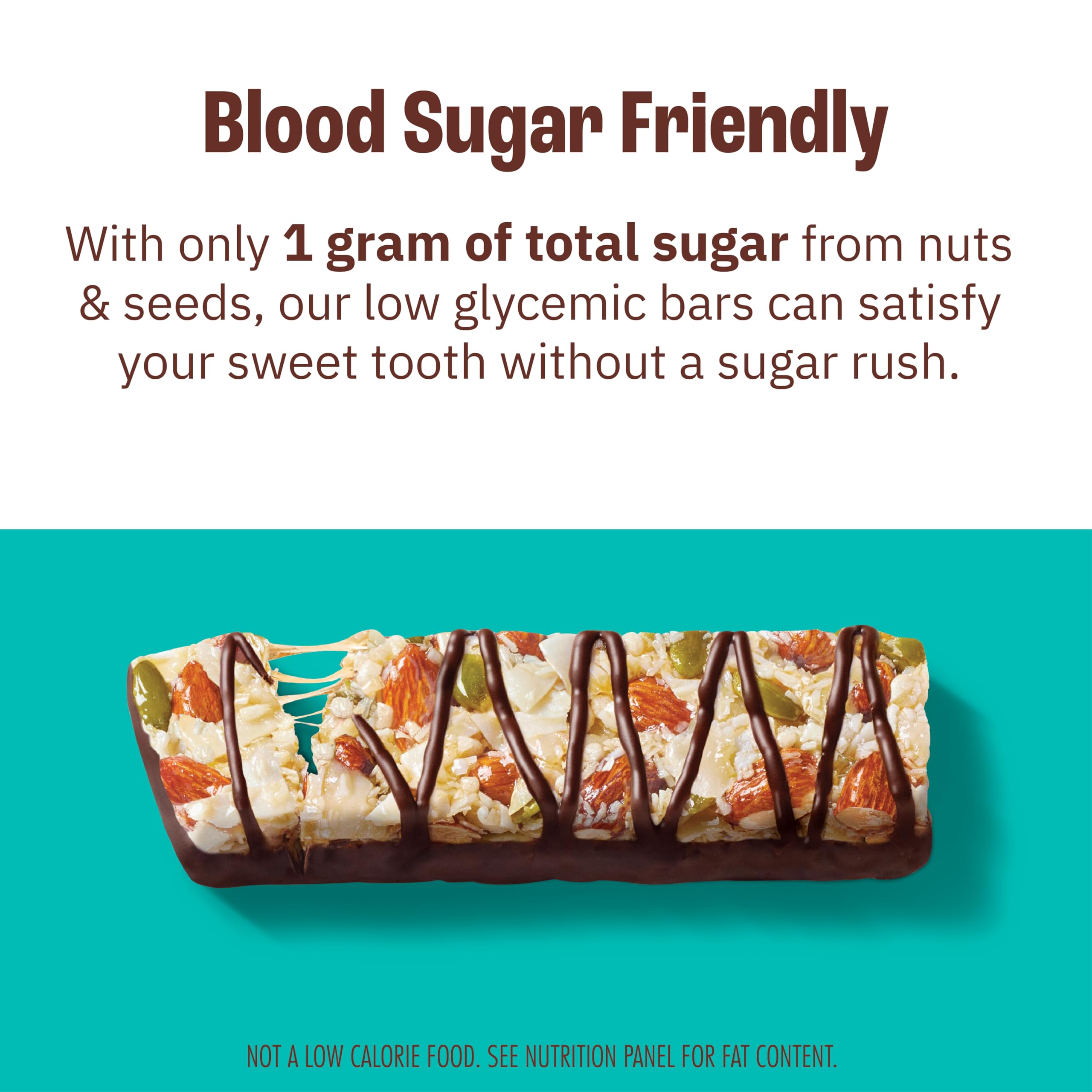 Munk Pack on-the-go energy display illustrating portable, low-carb snacking