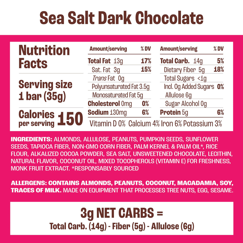 Munk Pack ingredients panel shows gluten-free and fiber-rich formula