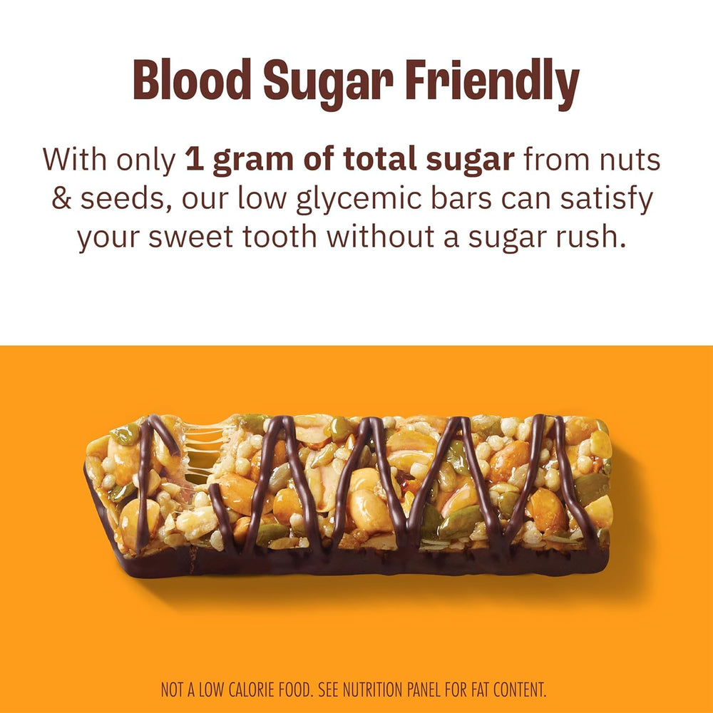 Munk Pack bar tearing apart reveals crunchy nuts and creamy chocolate texture