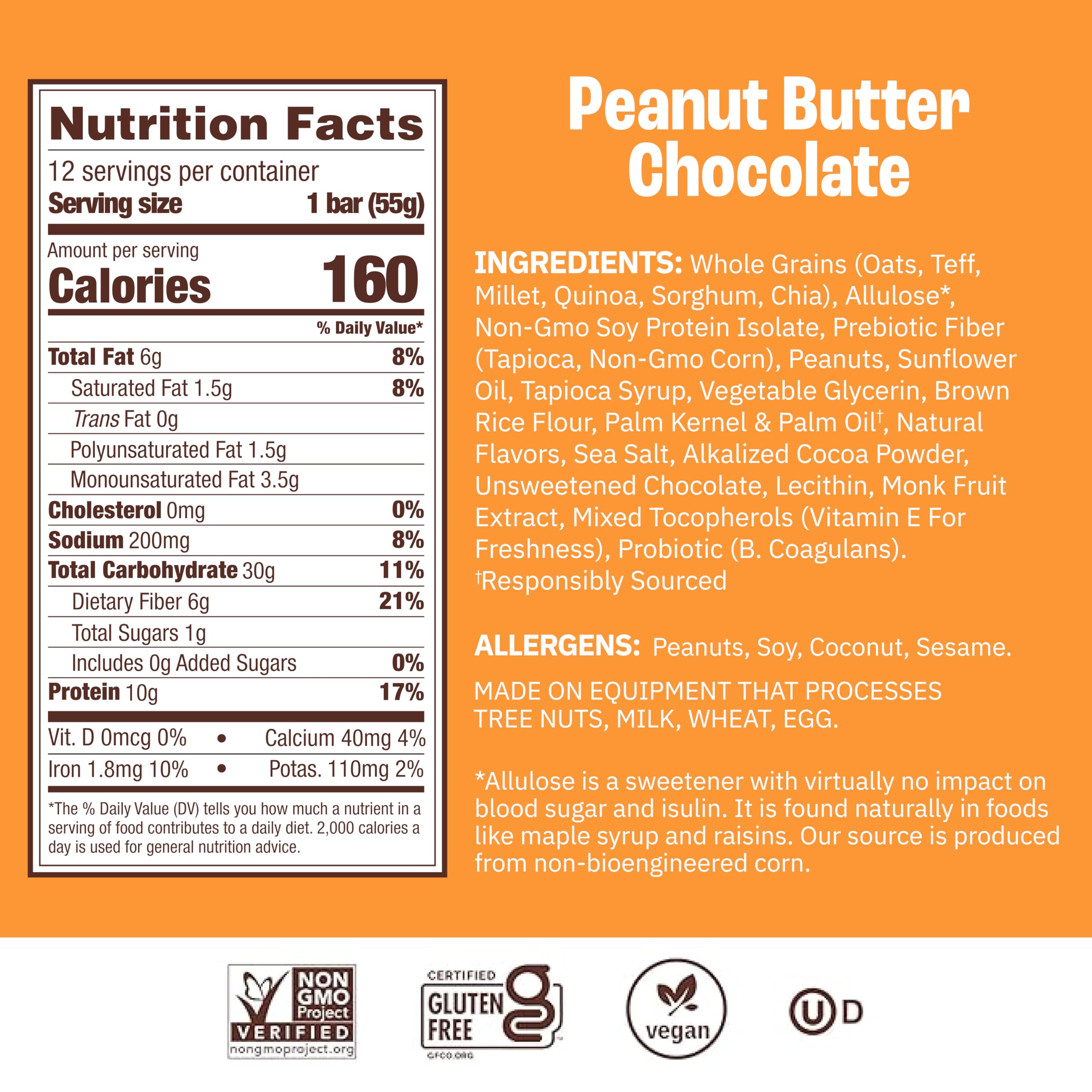 Munk Pack Peanut Butter Probiotic Bar on-the-go snack ready for busy mornings.