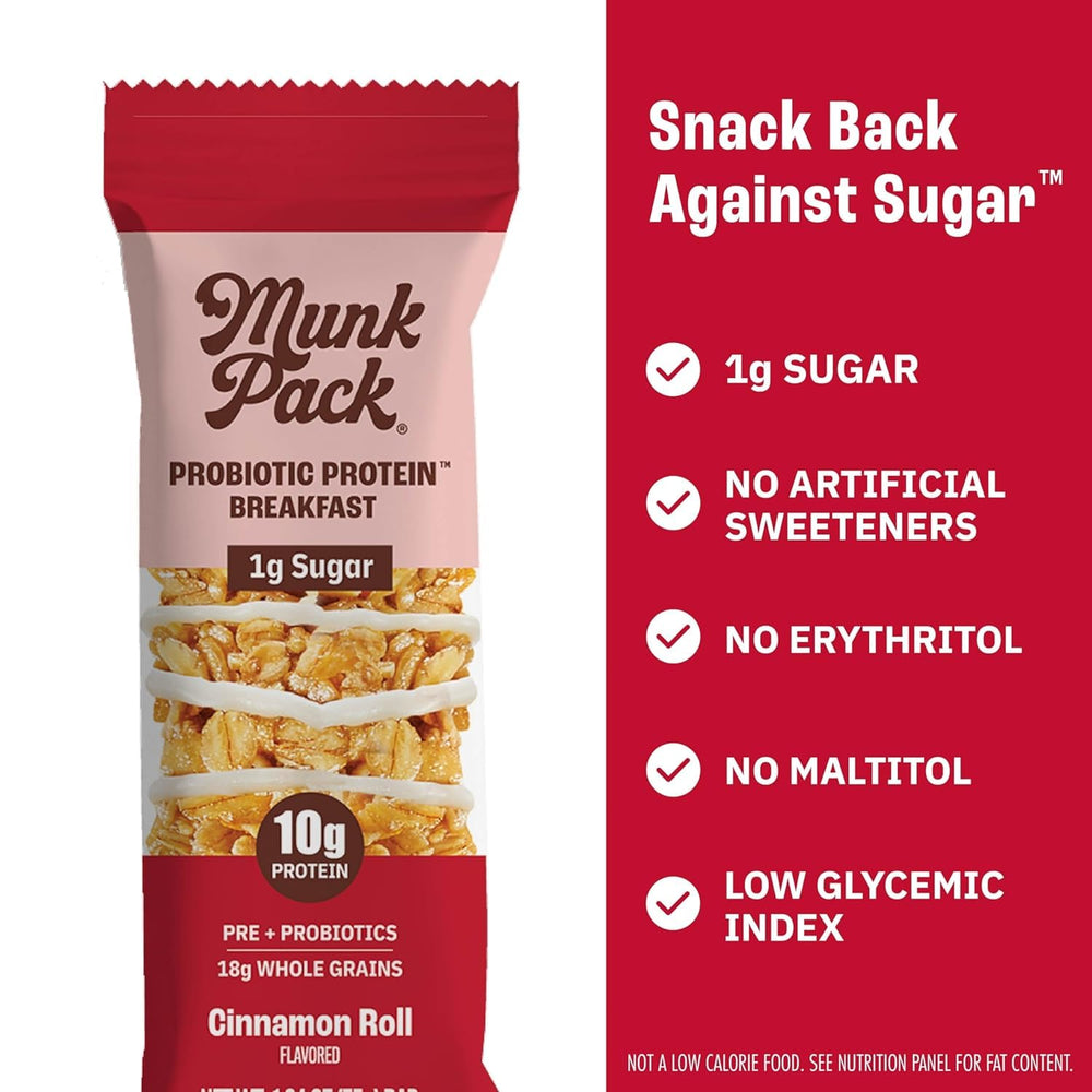 Munk Pack bar with nutty chocolate close-up for craving satisfaction
