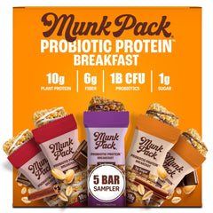 Munk Pack sampler pack box of probiotic bars for on-the-go energy
