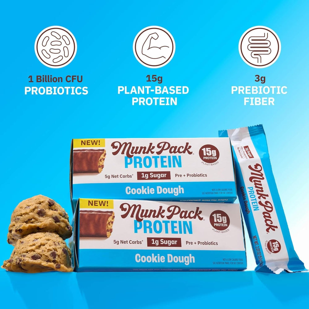 Munk Pack Sampler Pack Probiotic Bars kid-friendly lunchbox option