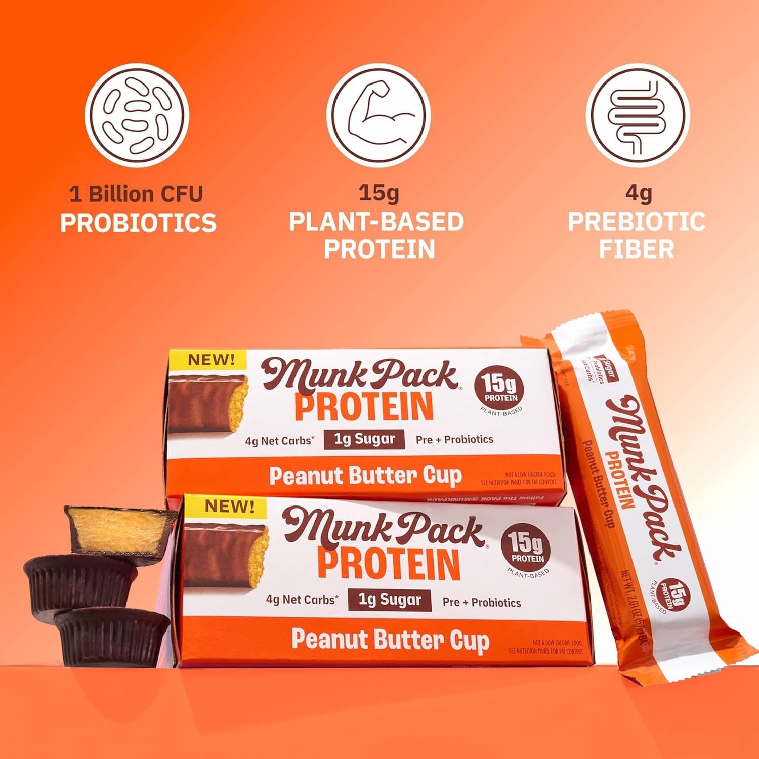 Munk Pack Sampler Pack Probiotic Bars post-workout recovery snack