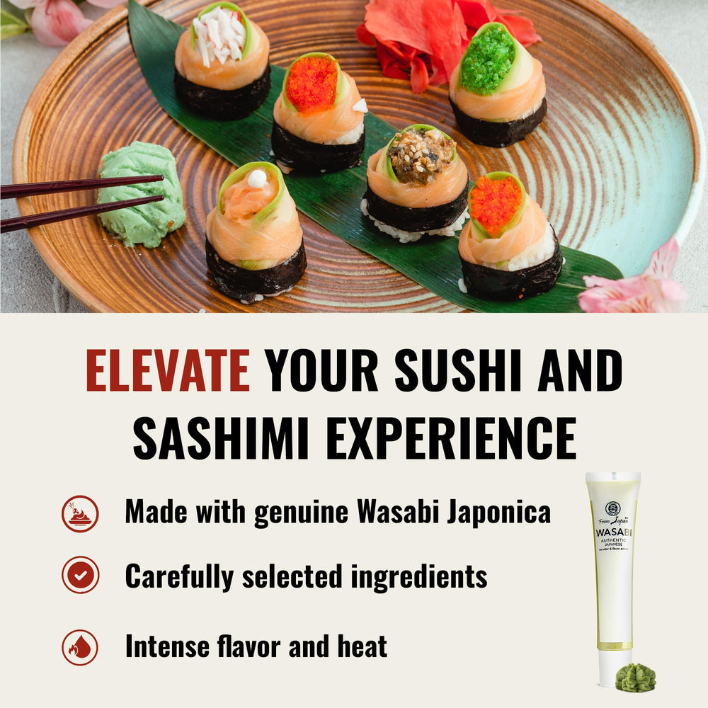 Muso From Japan Real Wasabi vegan ingredient for dipping sauces and dressings