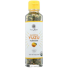 Muso From Japan yuzu furikake bottle front view for vibrant sushi toppings