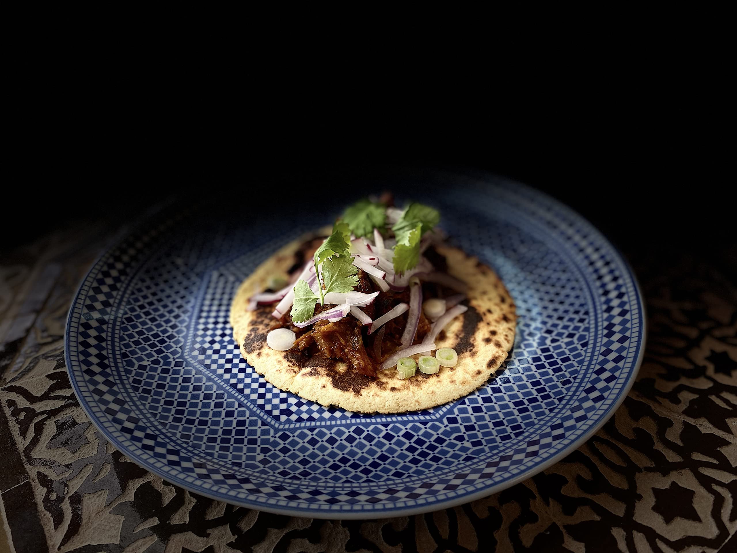 Mustapha's Harissa showcases bright red color signaling fresh bold flavor