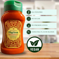 Mustapha's Harissa ingredients highlight non-GMO sunflower oil for clean cooking