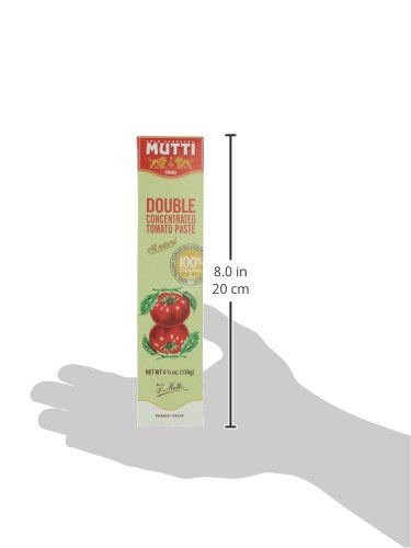 Mutti vegan gluten-free tomato paste; plant-based option for diverse diets.