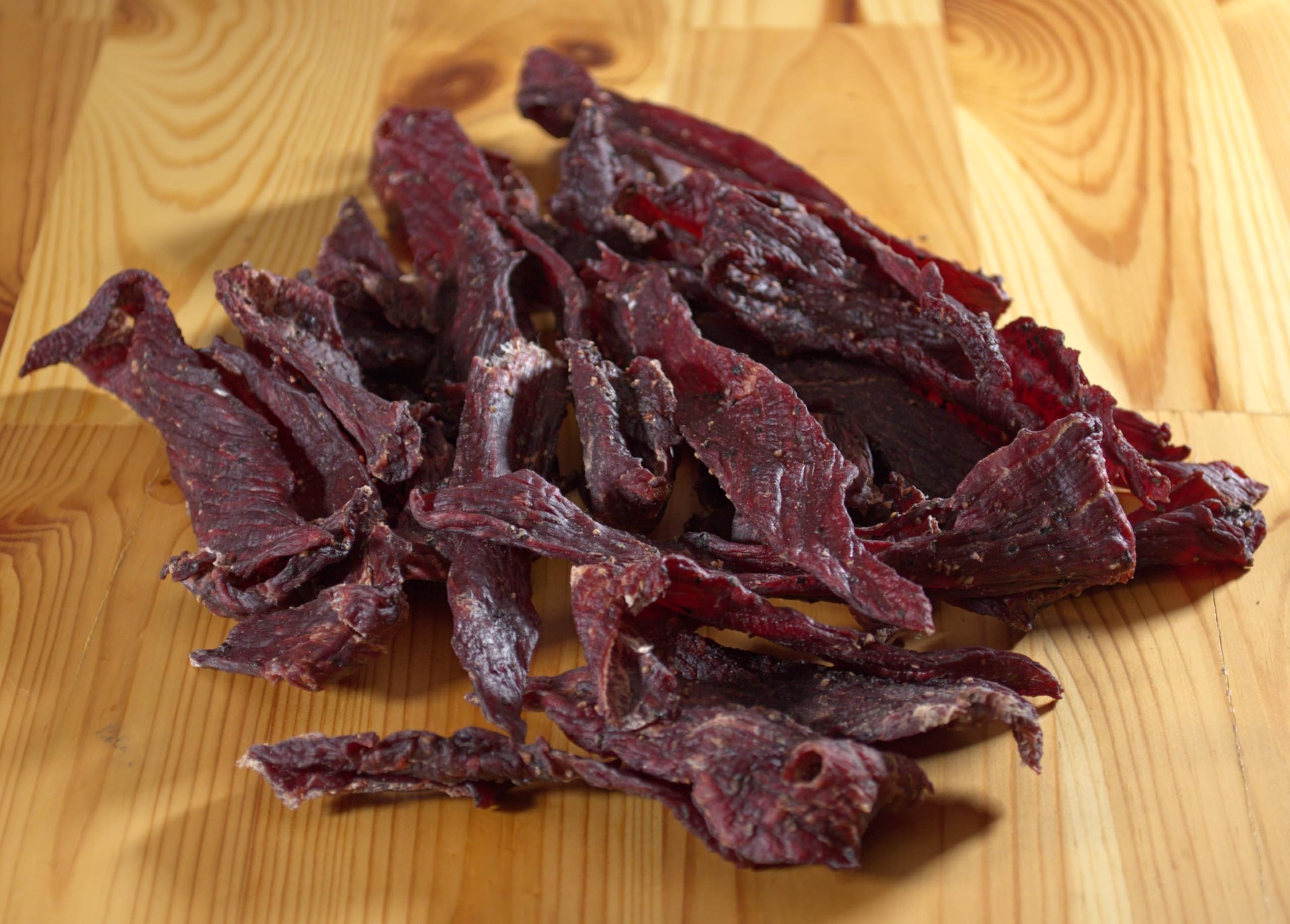 MV Vargas California Dry Jerky on the trail, a satisfying portable snack