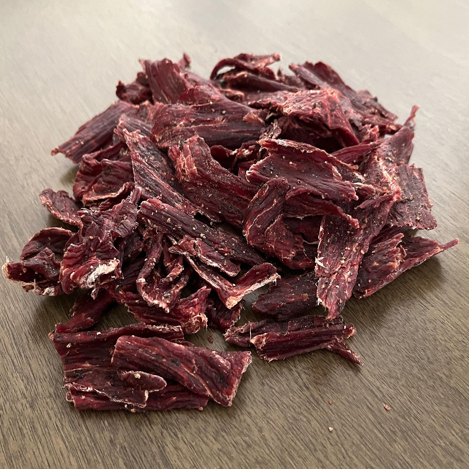 MV Vargas California Dry Jerky resealable 7 oz bag designed for lasting freshness
