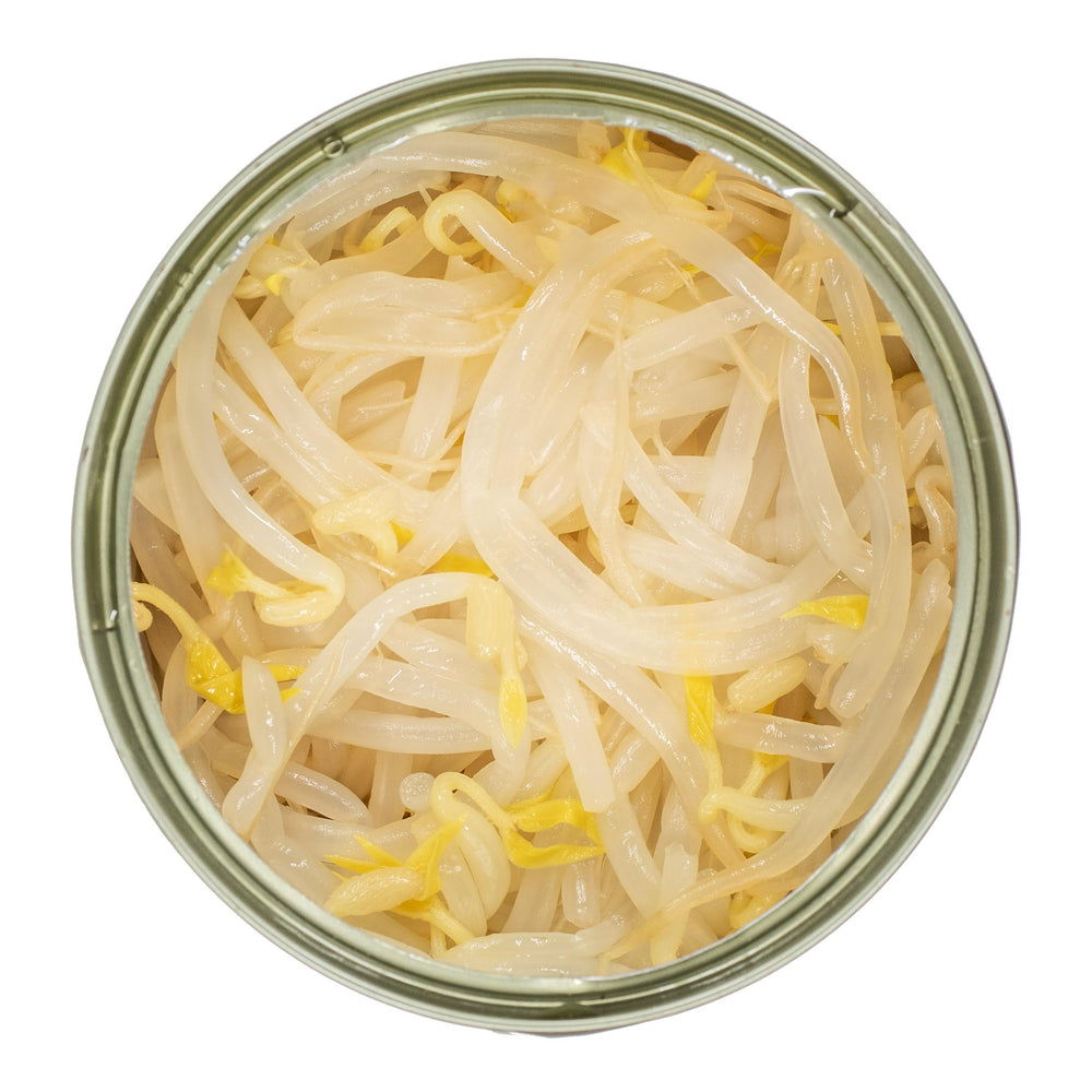 MW Polar bean sprouts with fresh greens for quick meals.