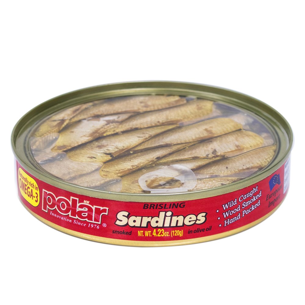 MW Polar Brisling Sardines from Baltic wild catch, sustainable protein