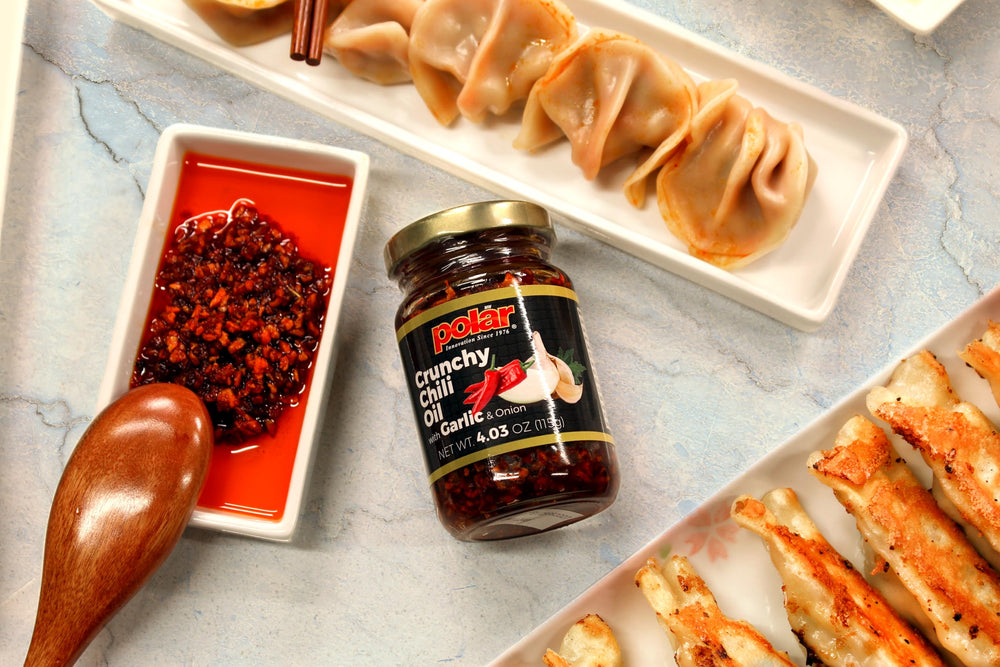 MW Polar Crispy texture close-up showcases crunchy bits enriching stir-fries.