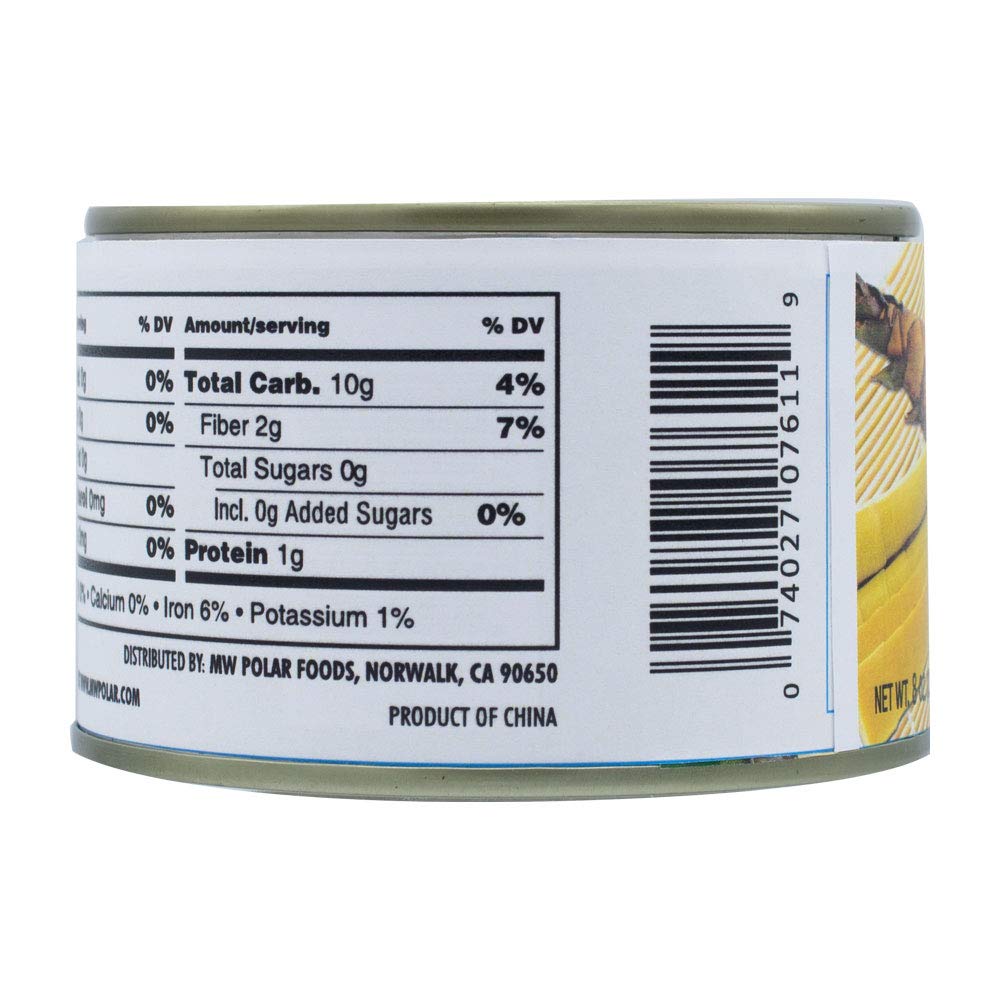 MW Polar ready-to-use bamboo shoots showcase versatility for quick meals.