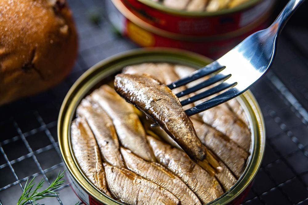 Omega-3 rich sardines add healthy fats to meals.