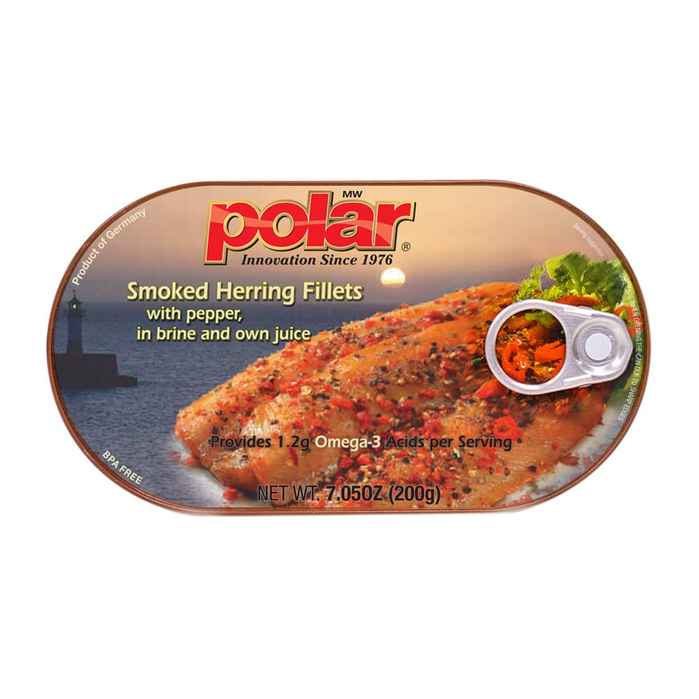 MW Polar Peppered Smoked Herring pack—premium ready-to-serve flavor for seafood lovers.