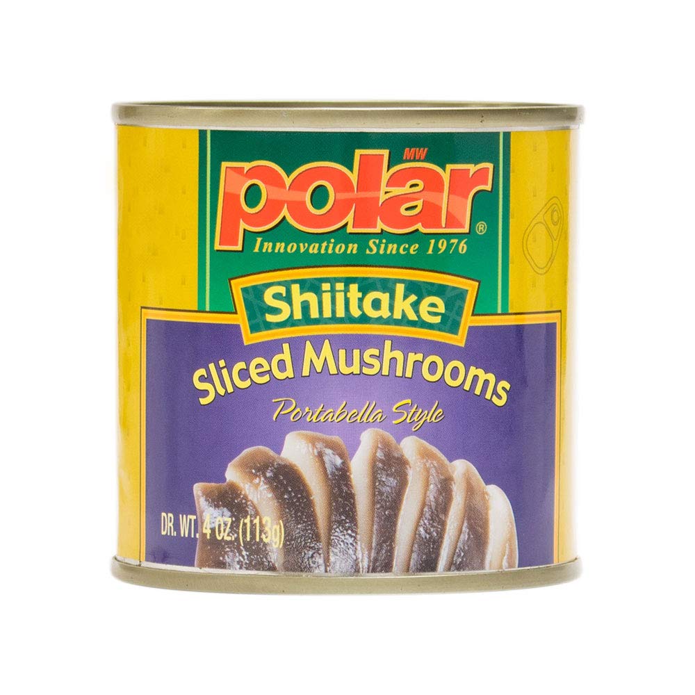 MW Polar sliced shiitake mushrooms in 4oz packs, perfect for quick sautés