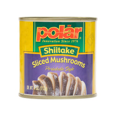 MW Polar sliced shiitake mushrooms in 4oz packs, perfect for quick sautés