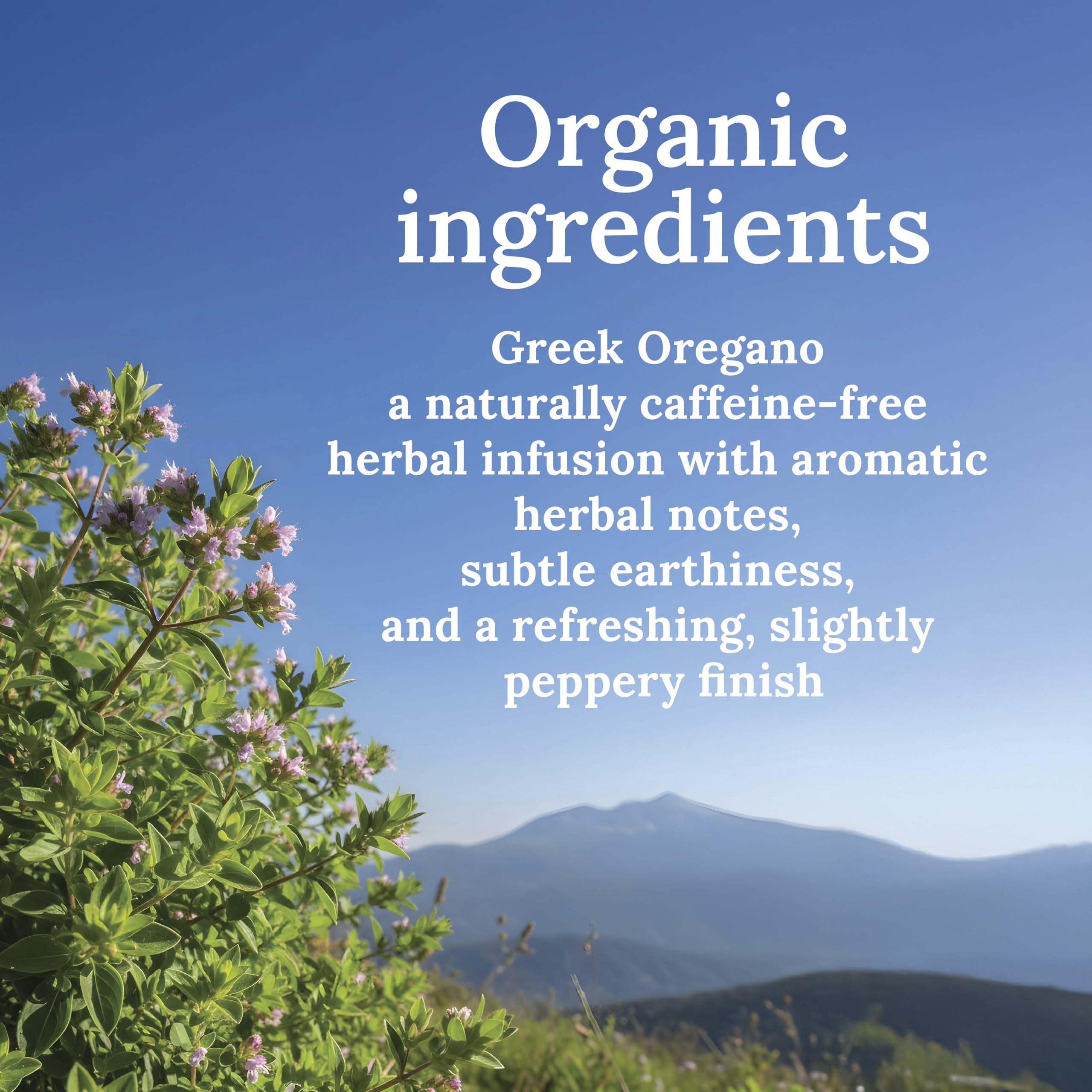 My Land oregano packaging with resealable kraft pouch preserving freshness