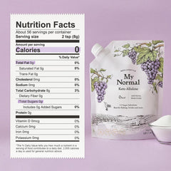 My Normal allulose powder dissolves easily in hot or cold beverages.