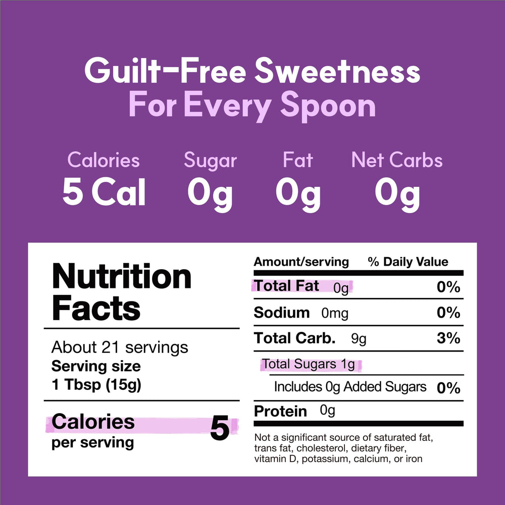 My Normal No Sugar Blueberry Jam label closeup highlighting 55% fruit.