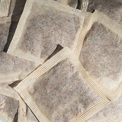 MY RED TEA 80 tagless teabags pack demonstrates eco-friendly packaging.