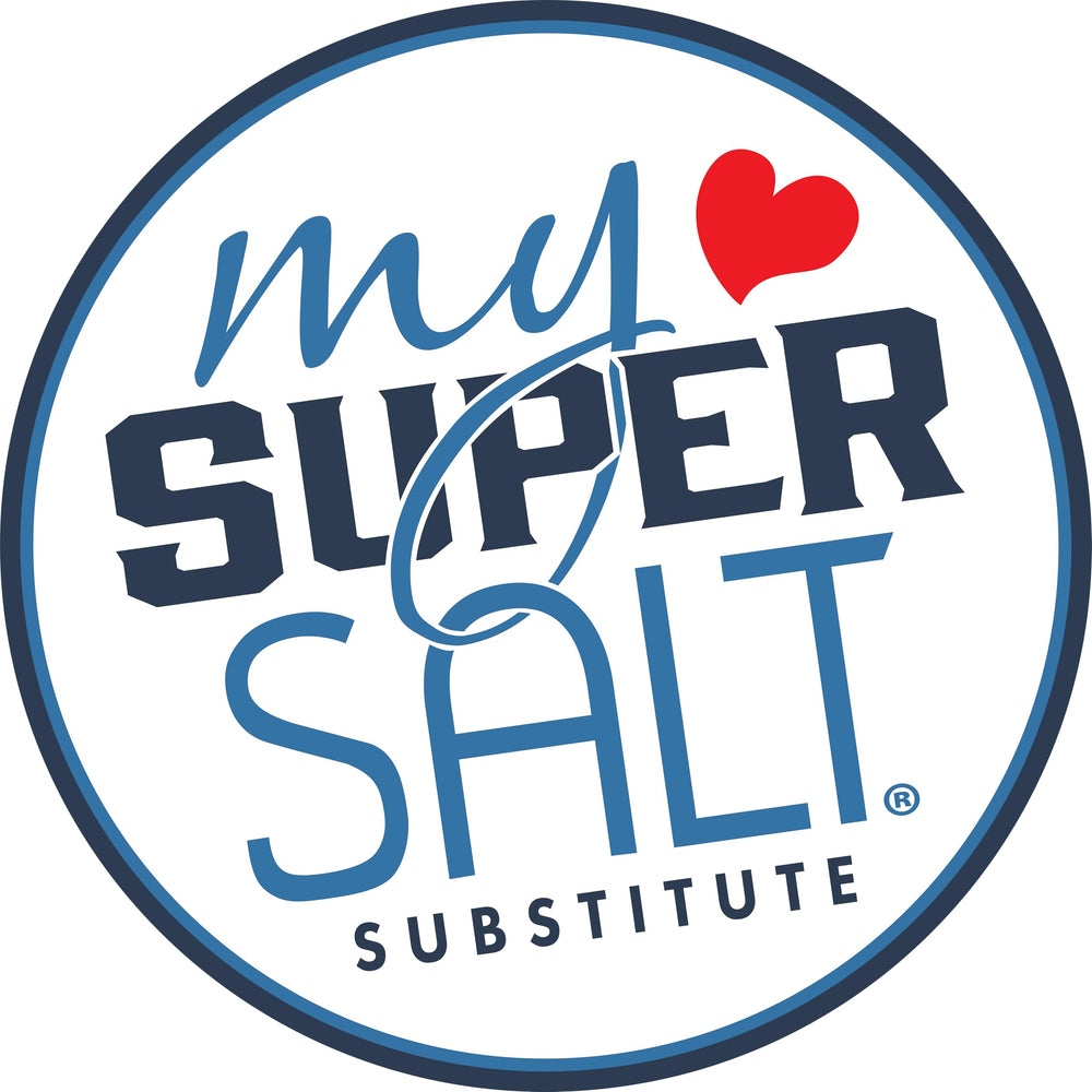 My Salt kitchen spoon pouring for quick, low-sodium seasoning.