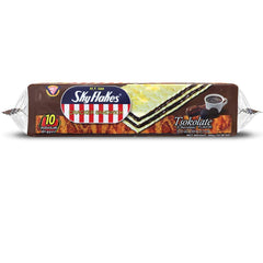 M.Y. San SkyFlakes sandwich butter front view, savory spread in a crisp cracker