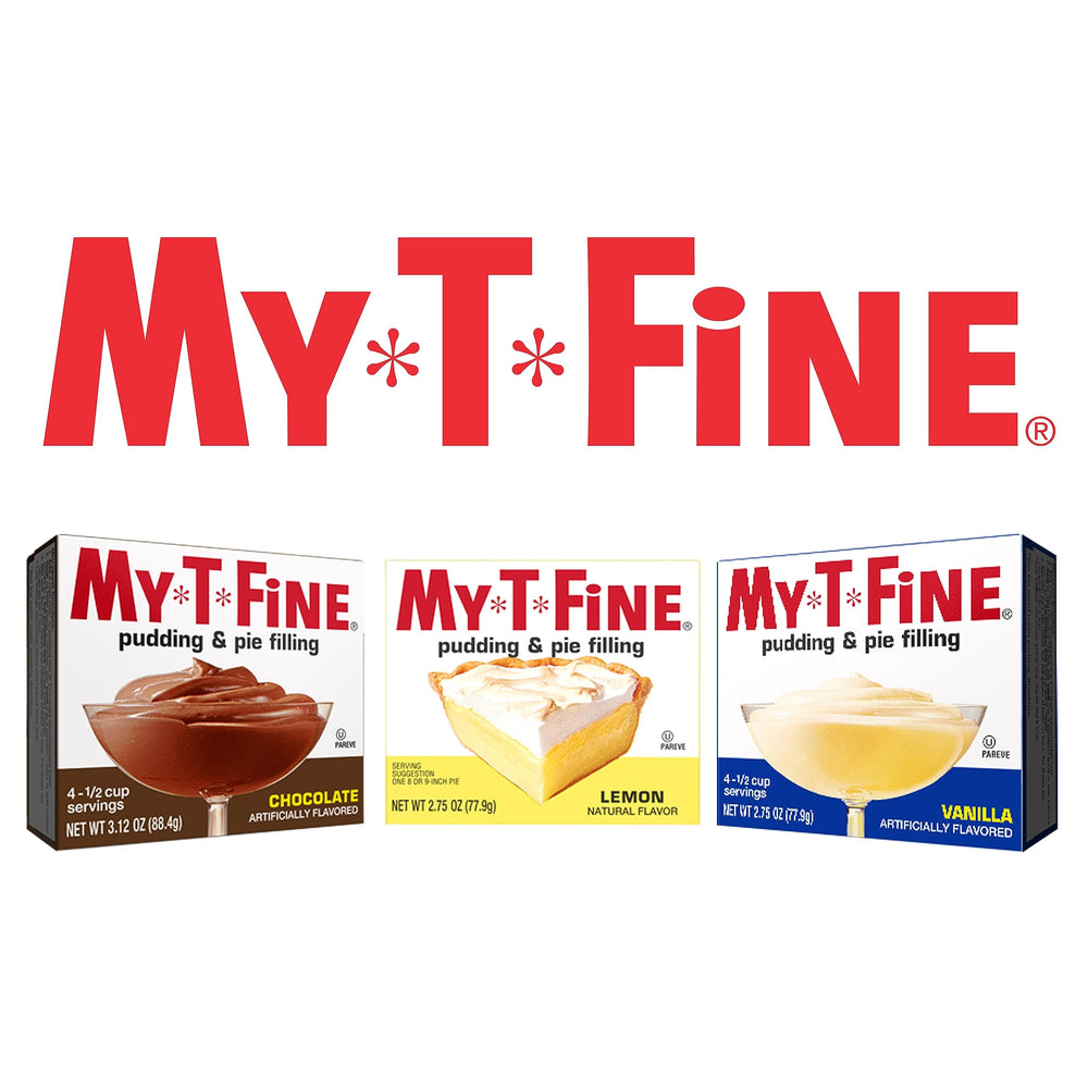 My-T-Fine chocolate pudding kosher seal assures quality.