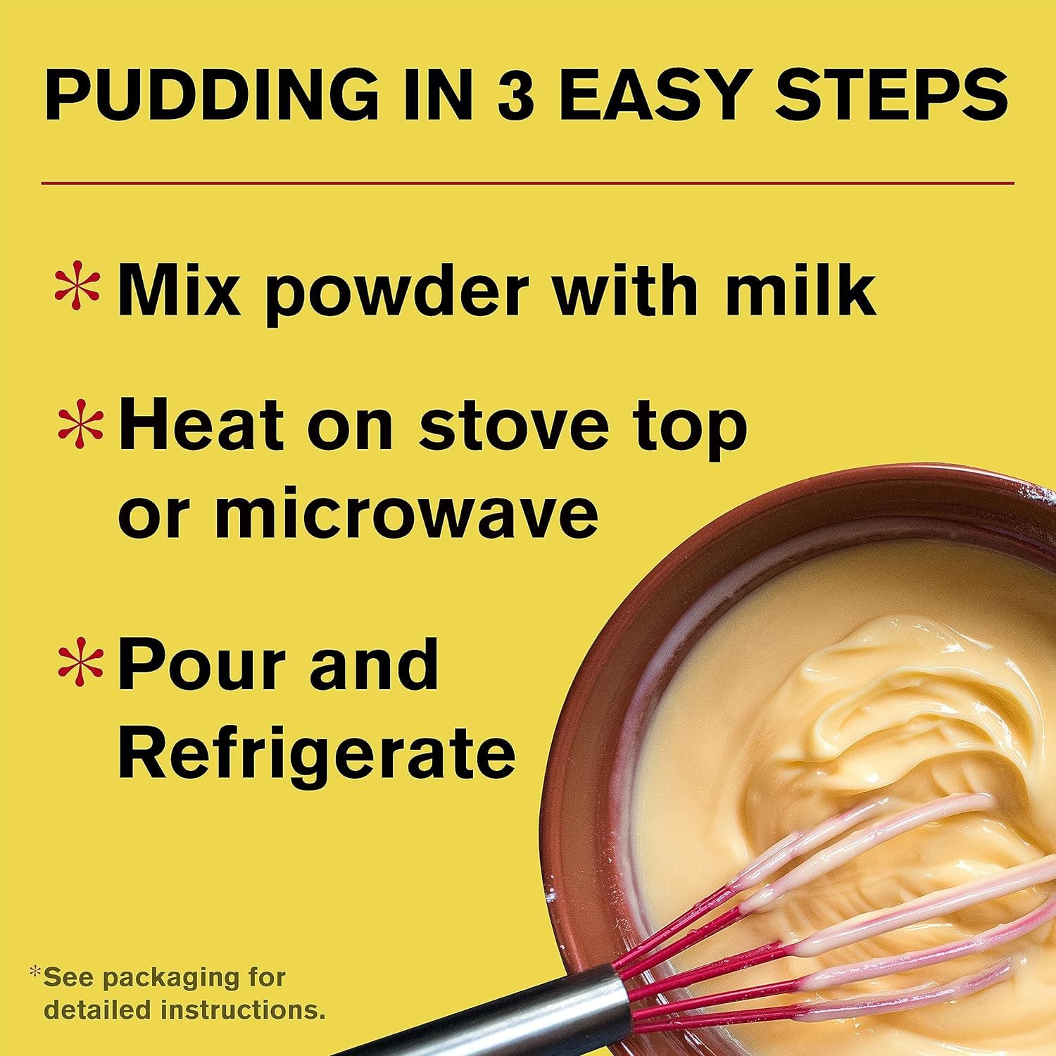 My-T-Fine lemon pudding ready-to-serve in a bowl with toppings.