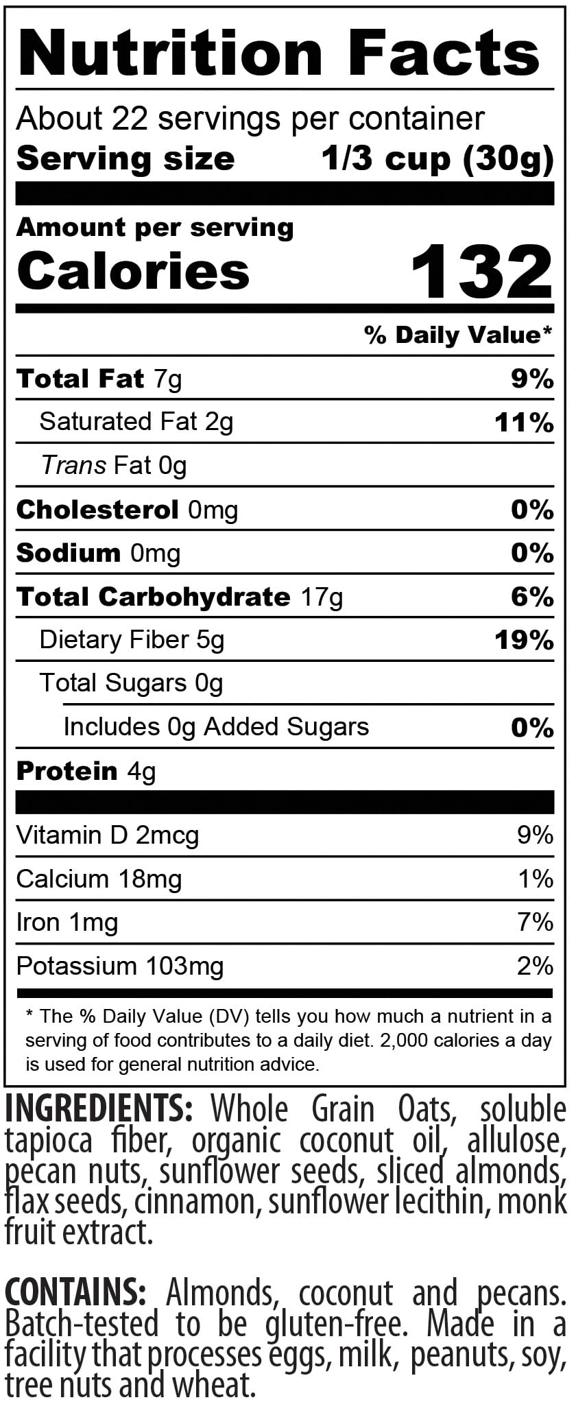 MyCerealMix sugar-free granola poured with milk creates a quick breakfast.