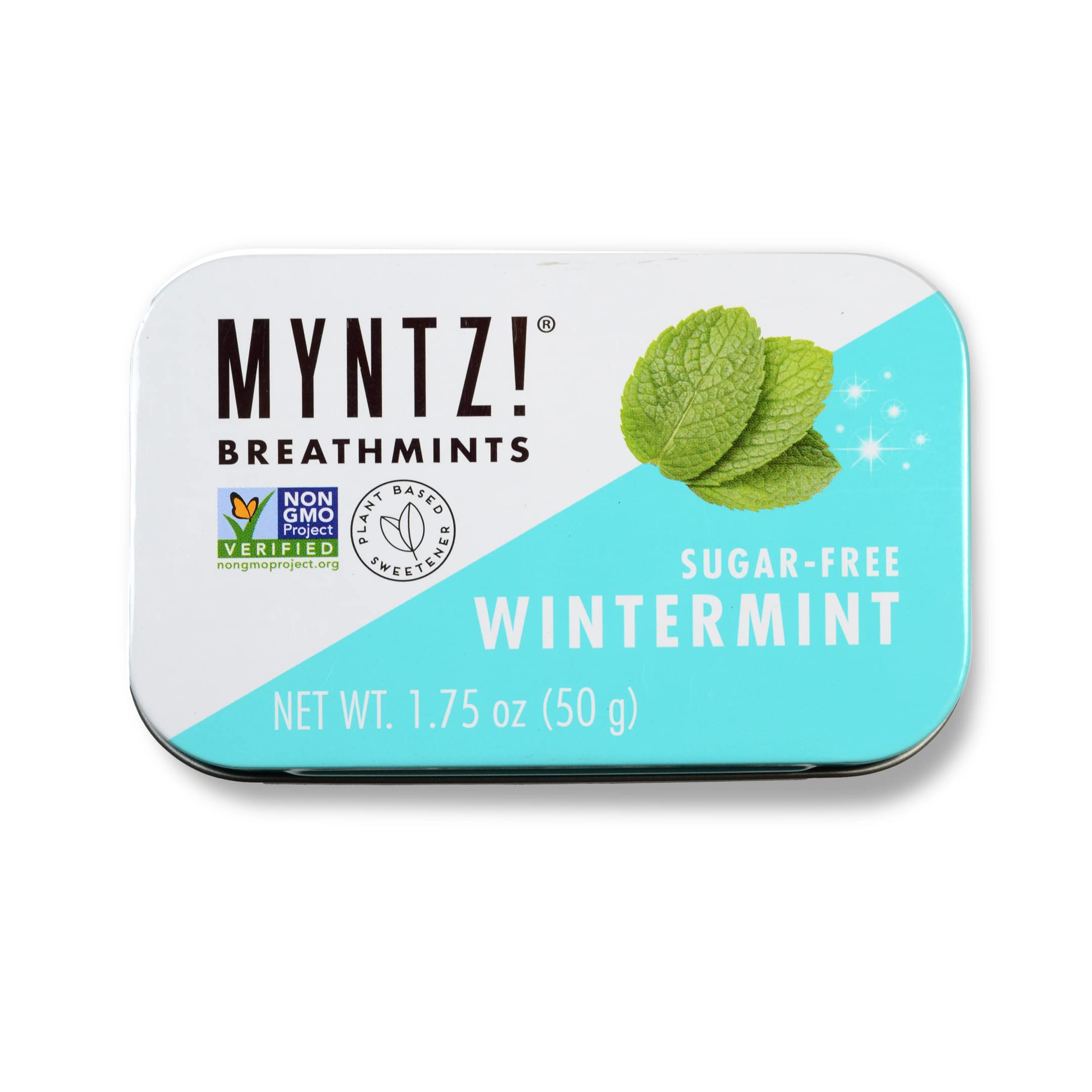 MYNTZ Wintermynt Blast tins collection highlights six 1.75 oz mints for refreshed breath on the go.