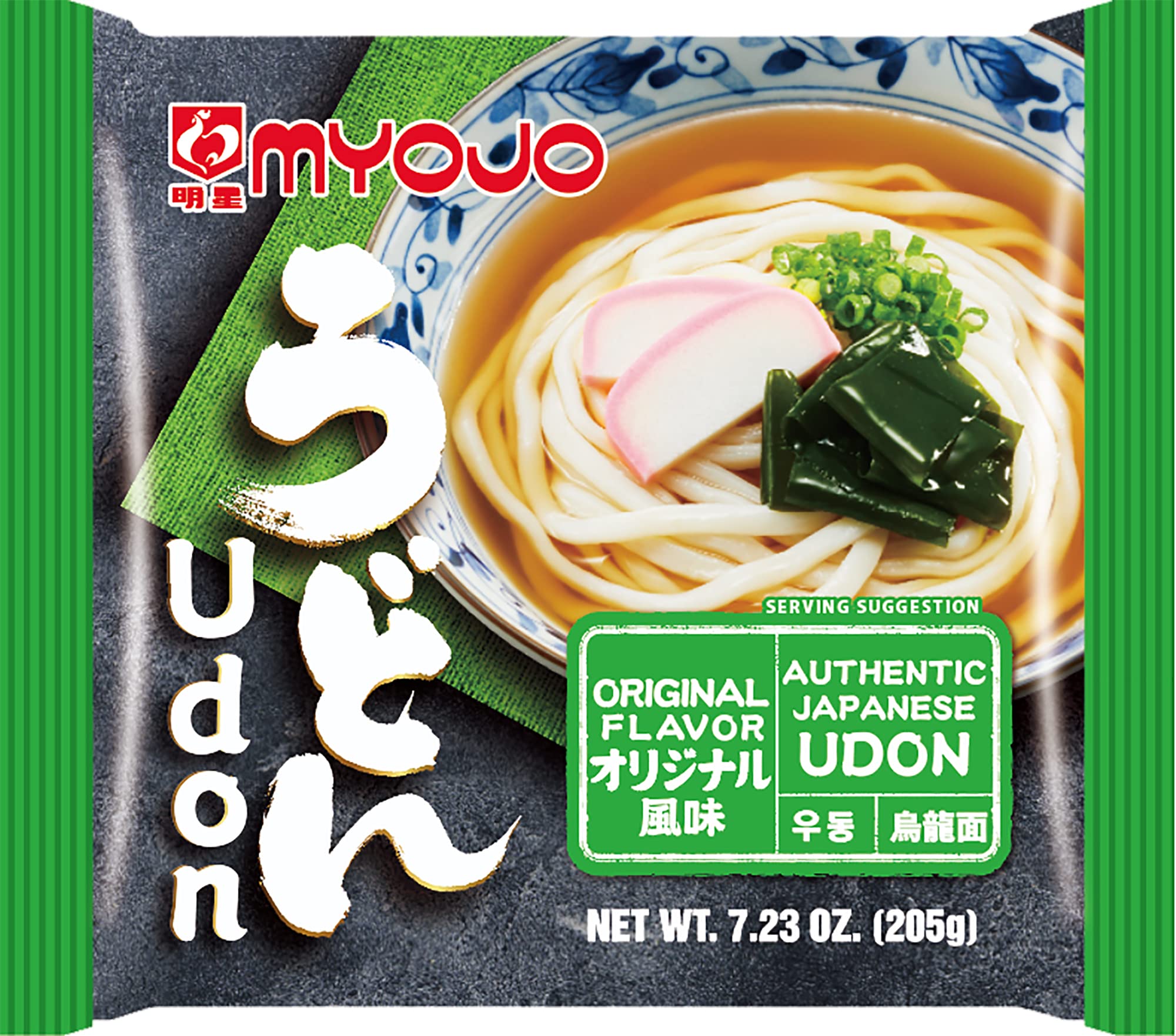 Myojo Udon 15-pack packaging for convenient pantry storage.