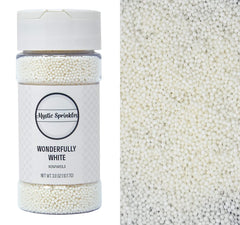 Mystic Sprinkles solid color nonpareils 3.8oz bottle convenient for quick topping