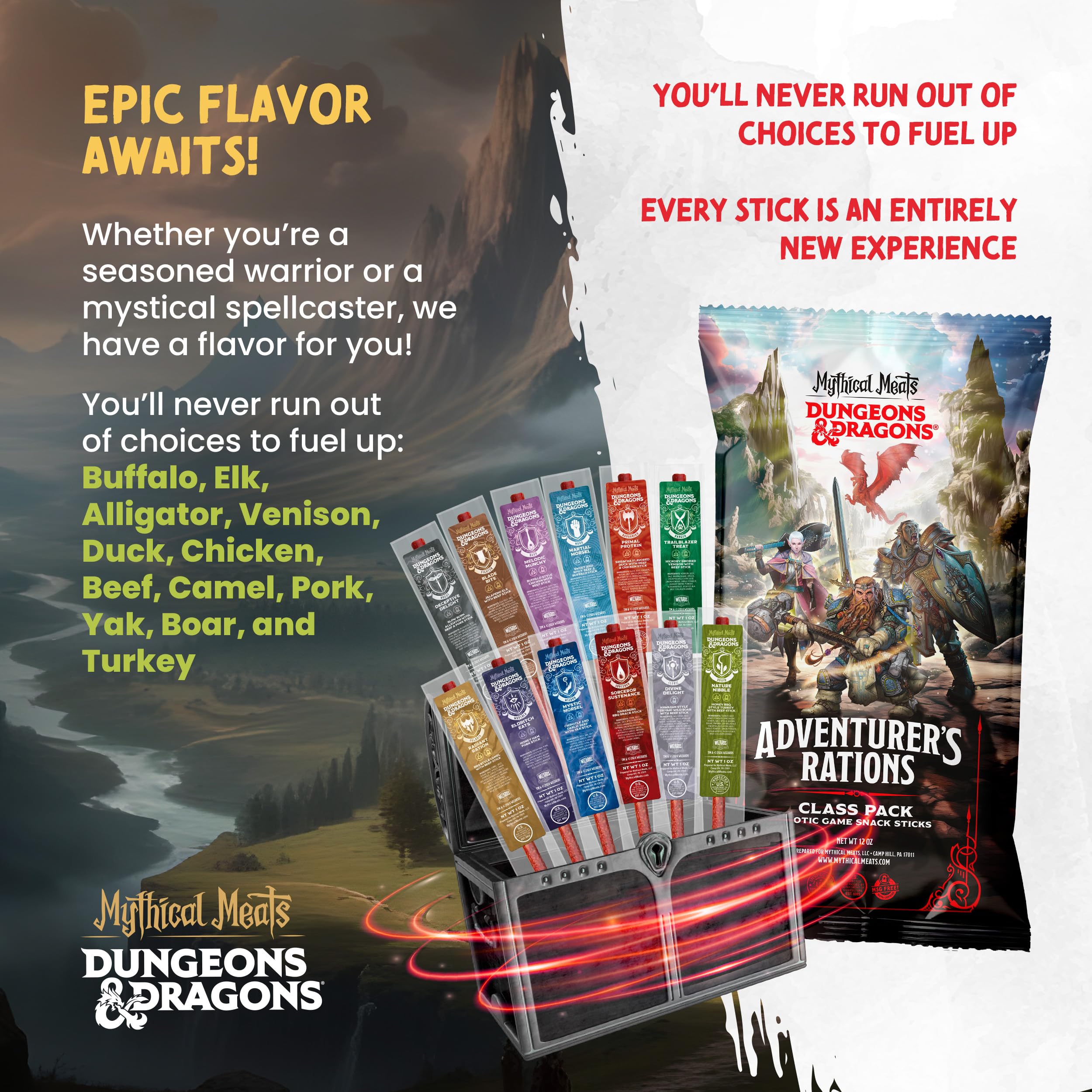 Mythical Meats camel jerky complements backpacking meals and road trips.