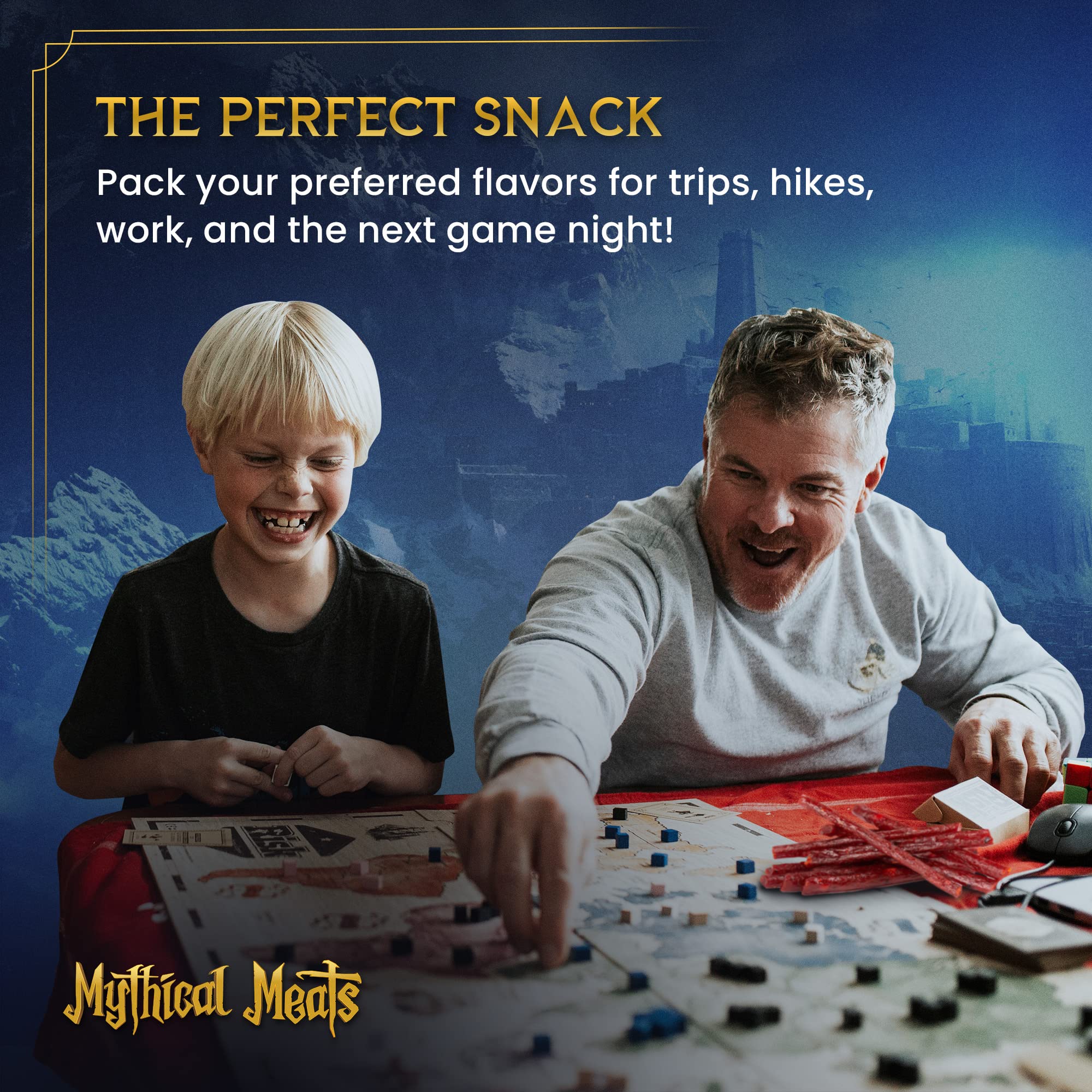 Mythical Meats exotic meat lineup showcases adventurous ingredients.