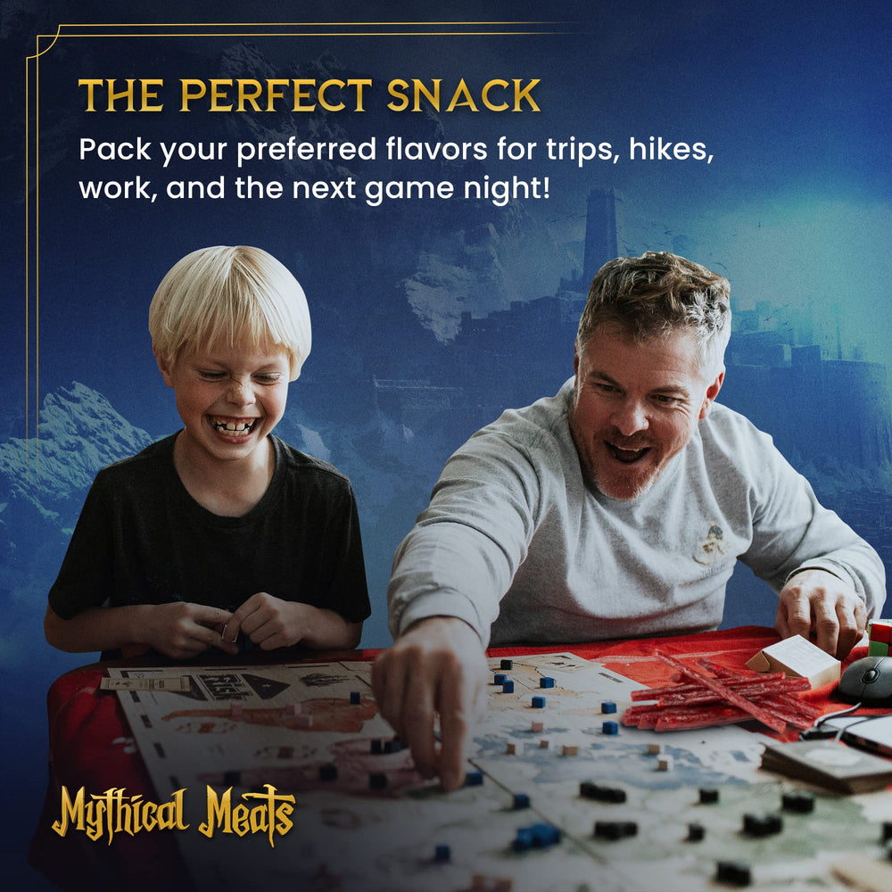 Mythical Meats exotic meat lineup showcases adventurous ingredients.