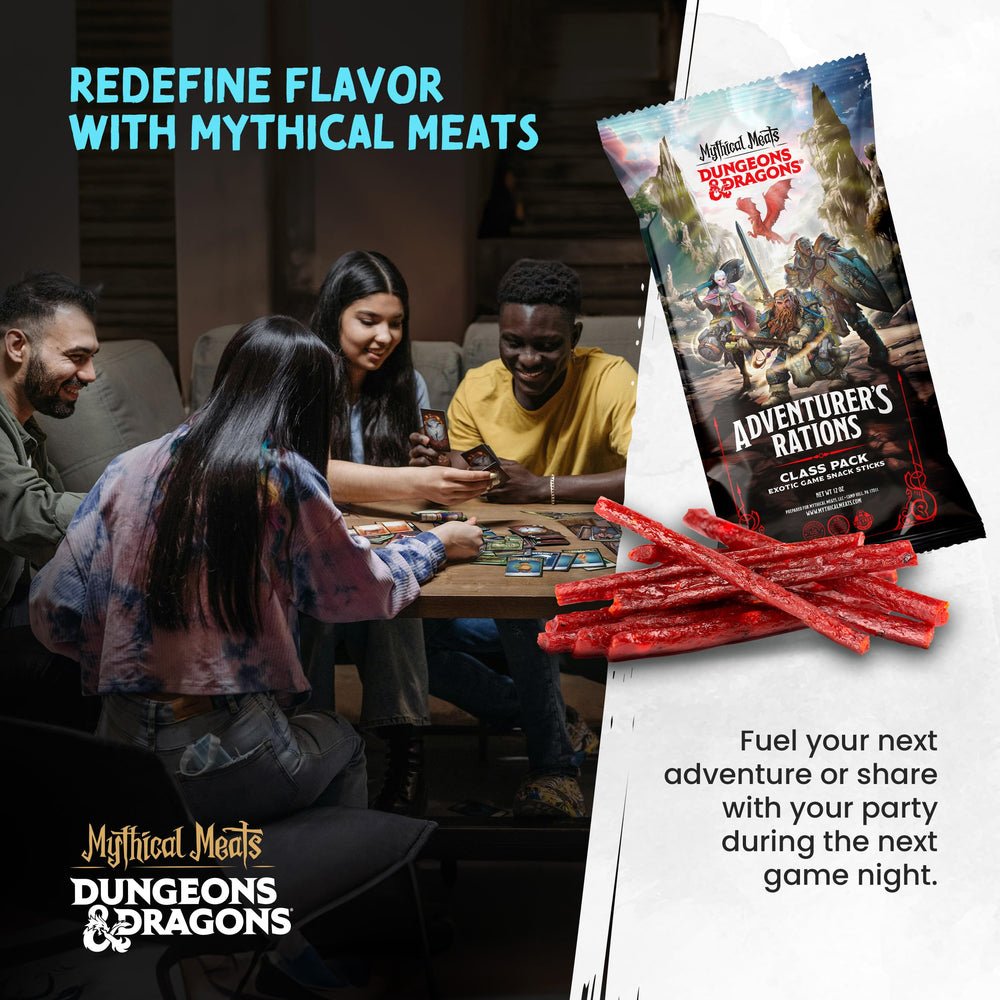 Mythical Meats pork jerky classic flavor, versatile for gatherings.