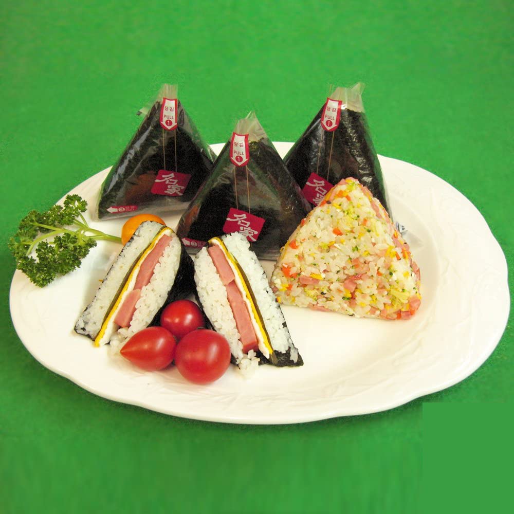 Close-up shows textured seaweed ideal for authentic flavor.