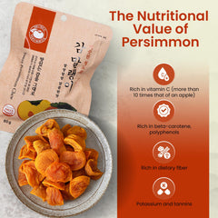 Nabeeya persimmon chew individually wrapped for on-the-go snacking