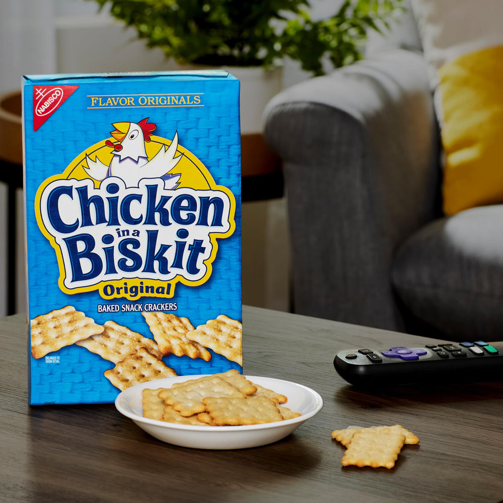 Nabisco Chicken in a Biskit lunchbox ready snack for school or work.