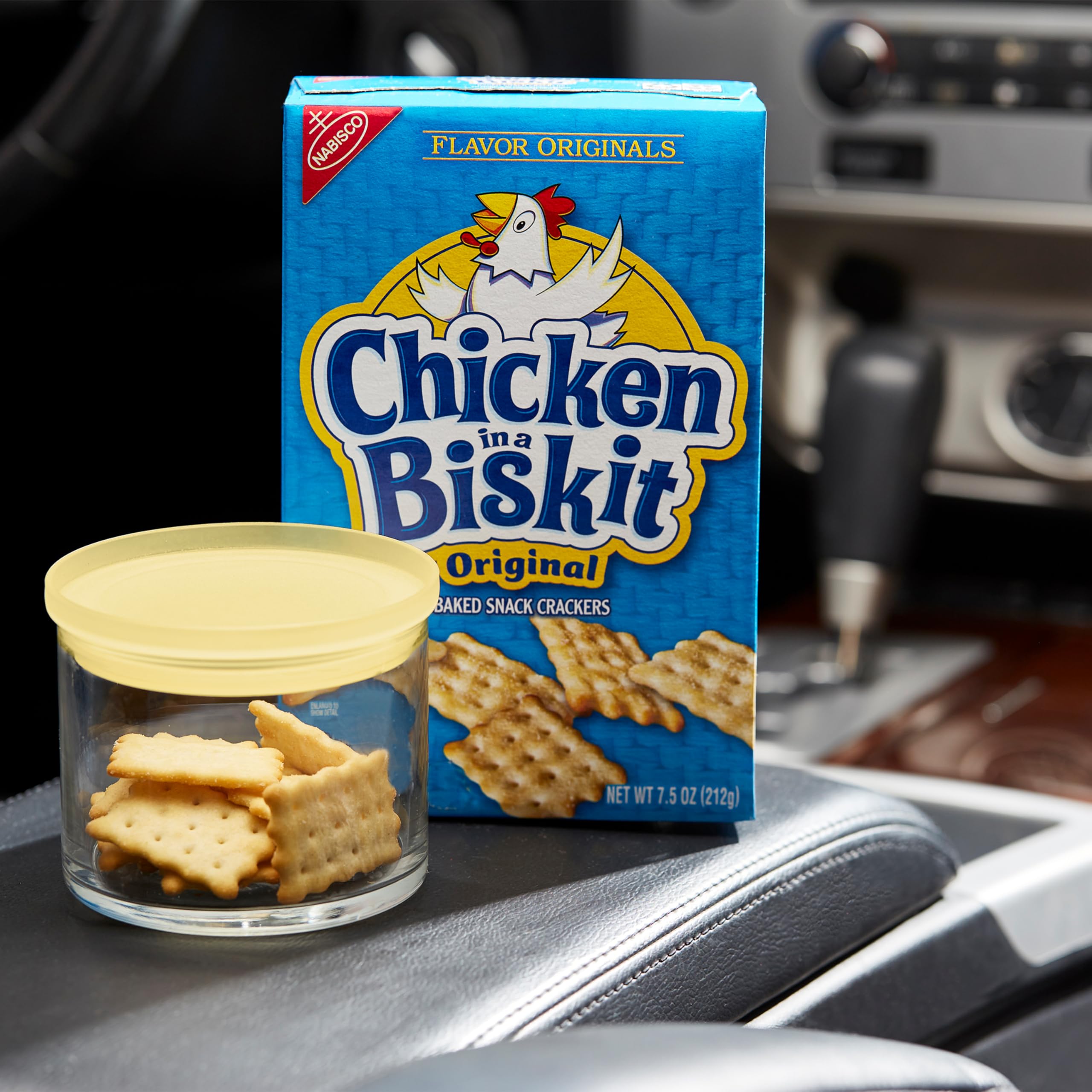 Nabisco Chicken in a Biskit travel friendly pack for trips and road trips.