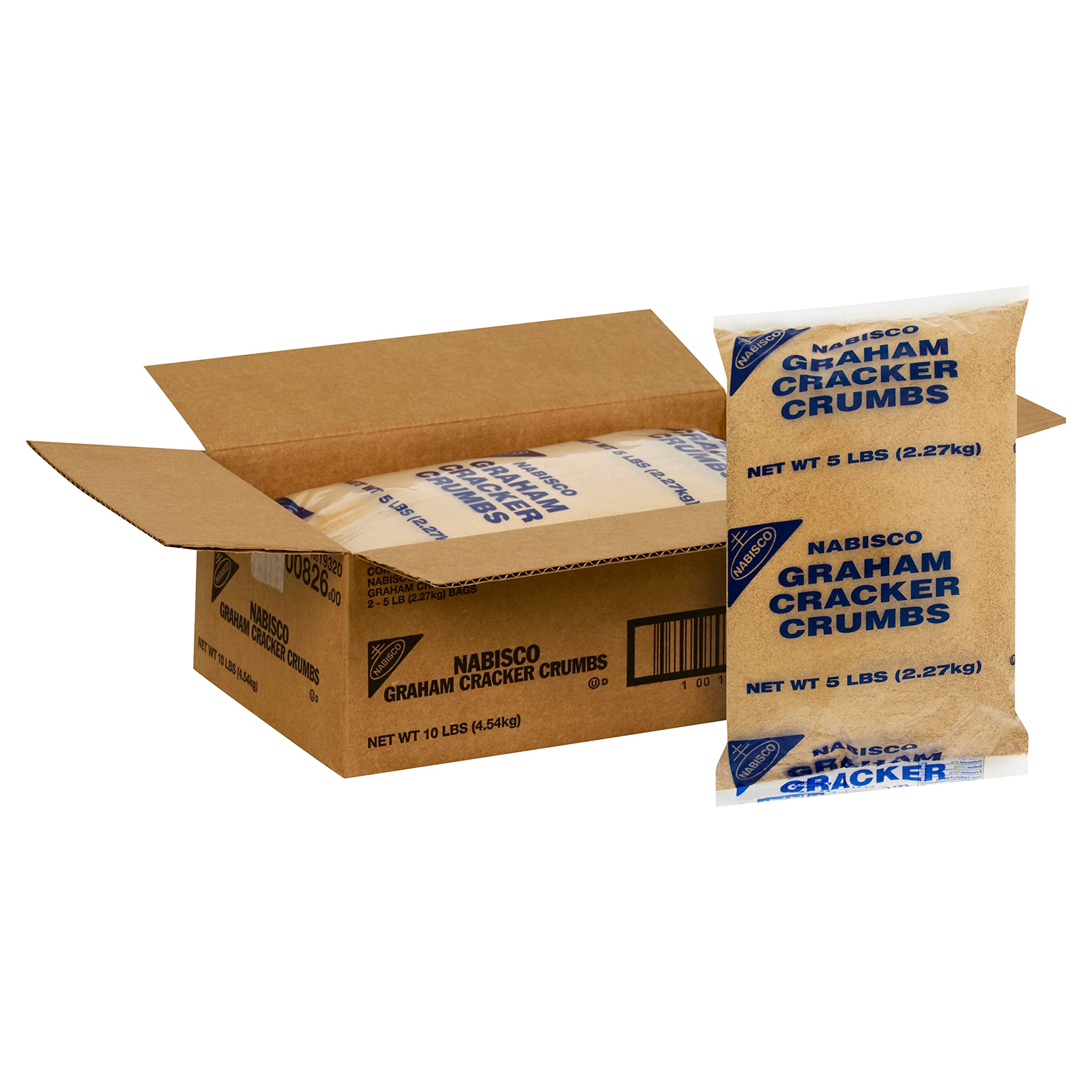 Nabisco Graham Cracker Crumbs pack-shot showing bulk packaging for easy storage