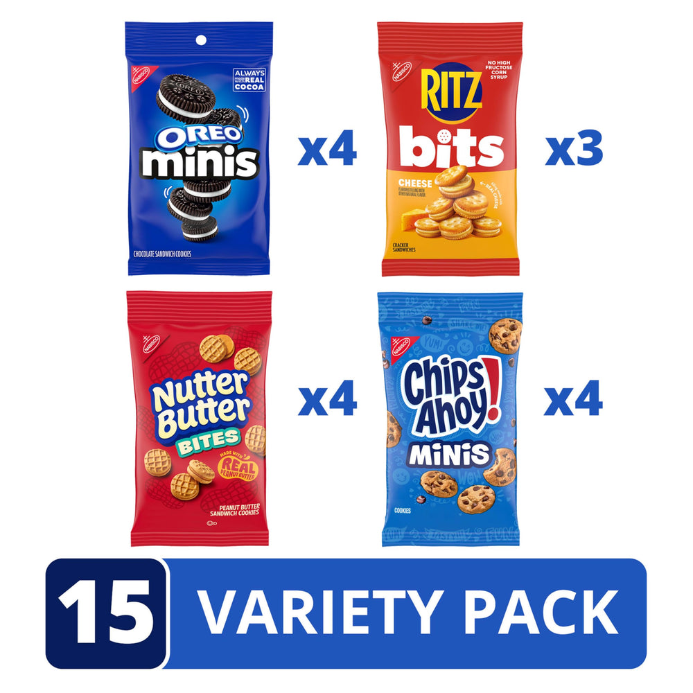 Nabisco Nutter Butter Bites peanut butter snack bites.