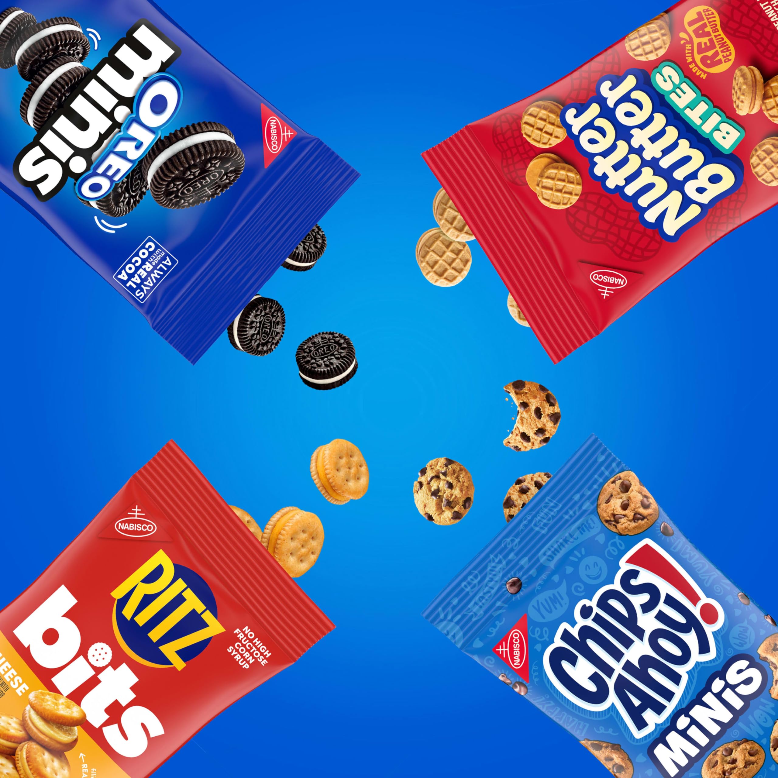 Nabisco OREO Minis dunk-ready cookies for coffee breaks.