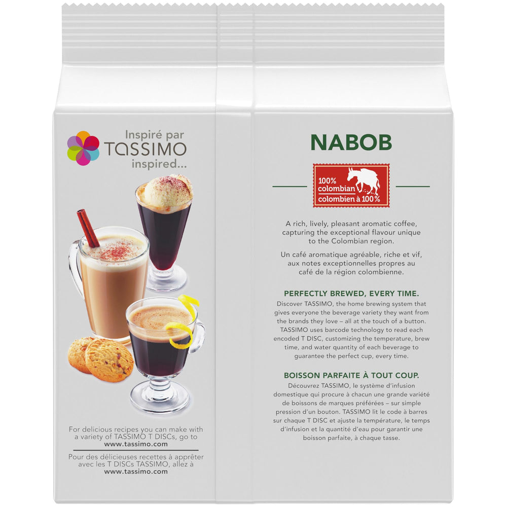 NABOB fresh-roast discs preserve aroma from packaging to cup