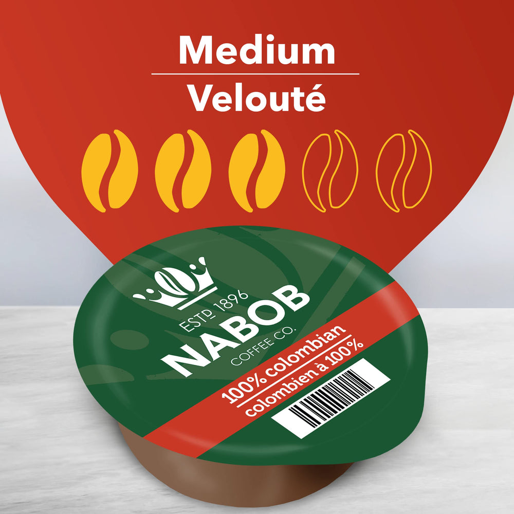 NABOB Rainforest Alliance certified coffee discs support sustainable farming